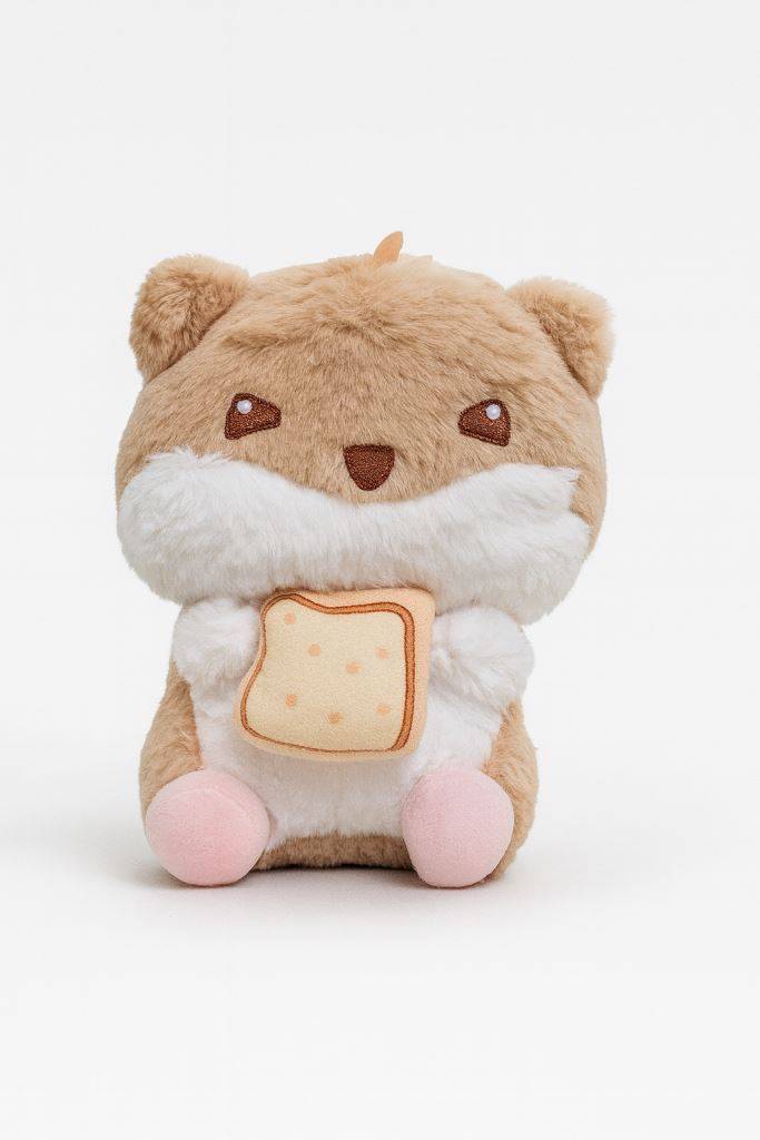 Мягкая игрушка Hamster breakfast 20см