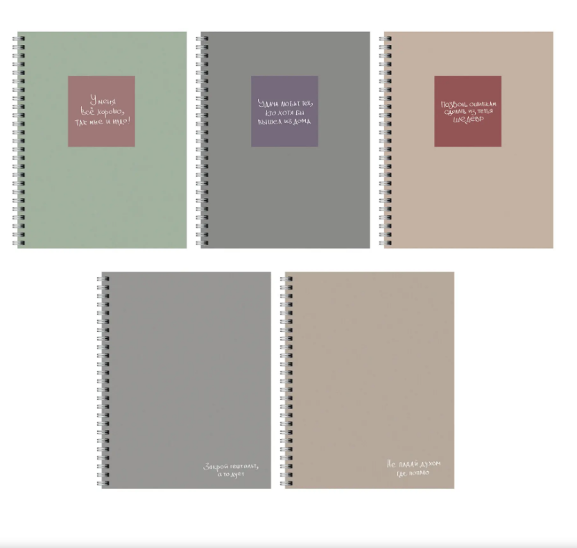 Тетрадь 96л. клетка ЭКСМО Мотивация, гребень