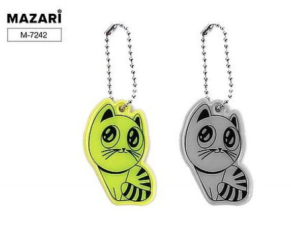 Подвеска светоотражающая Mazari Кот