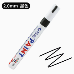 Маркер-краска PAINT 2мм черный