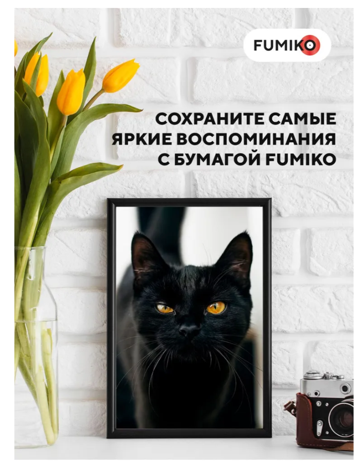 Фотобумага FUMIKO А3, 120г/м 50л. глянцевая односторонняя