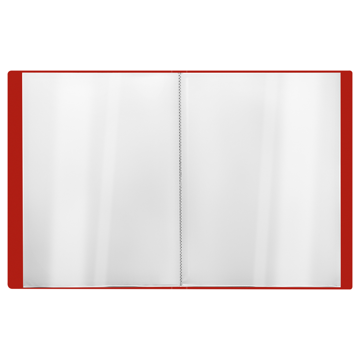 Папка 100 вкладышей СТАММ Стандарт 30мм 800мкм Красная