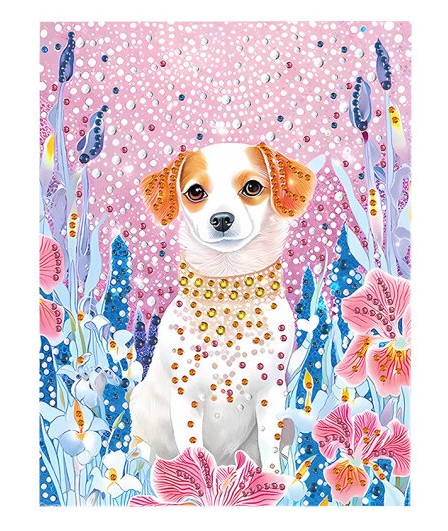 Алмазная мозаика 23х30см Собака