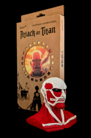 Конструктор картонный 3D 5cult Микро Колоссальный титан