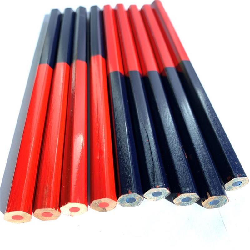 Карандаш двухцветный ChanChenq красно-синий утолщенный, шестиугольный корпус