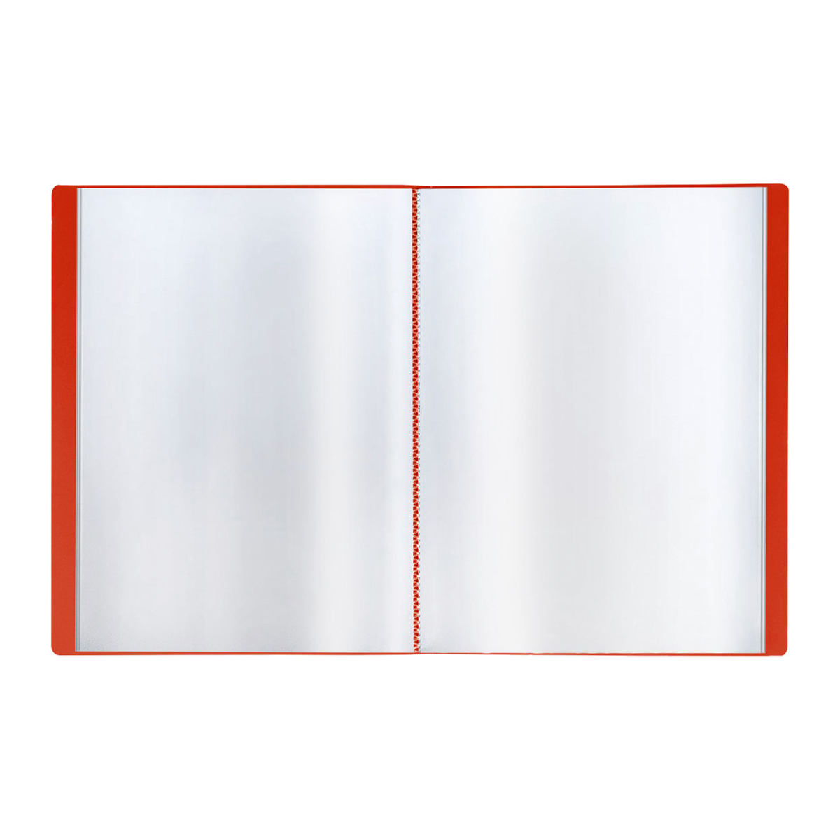 Папка 80 вкладышей СТАММ Стандарт 30мм 800мкм Красная