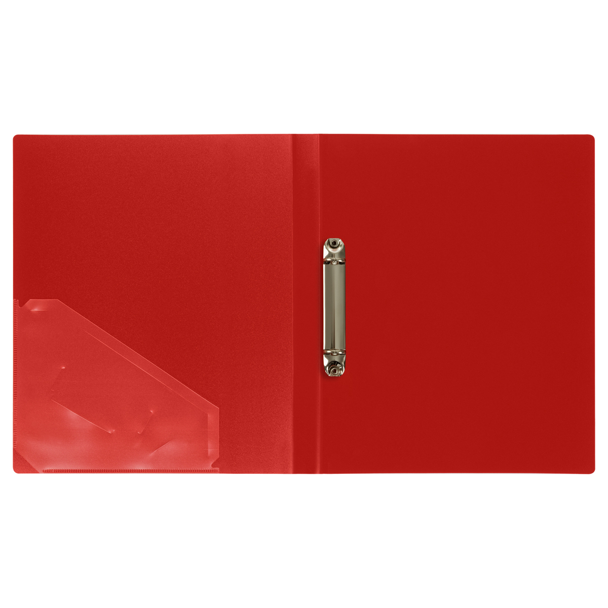 Папка на 2х кольцах 25мм СТАММ Стандарт Красная