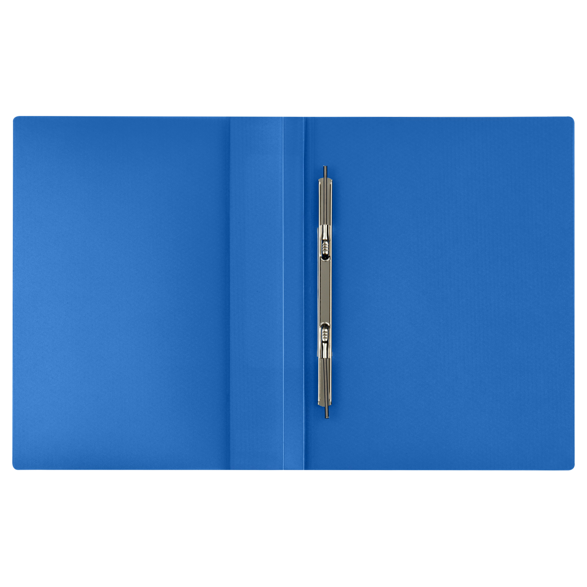 Скоросшиватель пружин. пластик. СТАММ Кристалл 17мм 700мкм Синий