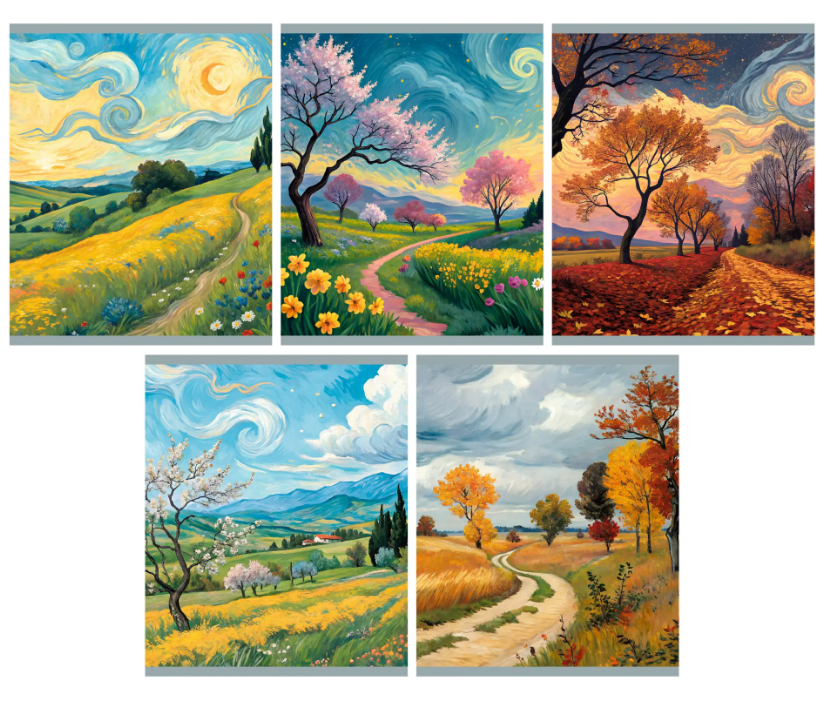 Тетрадь 48 л. клетка ЭКСМО С любовью, Винсент