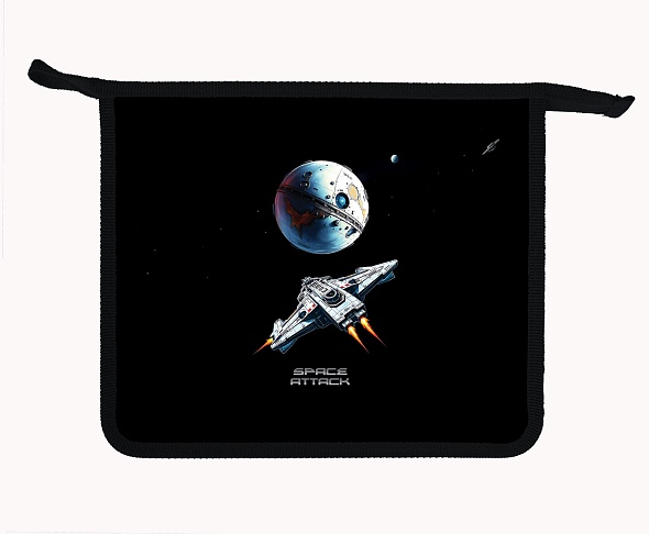 Папка для тетрадей на молнии А5 Hatber Dino Space