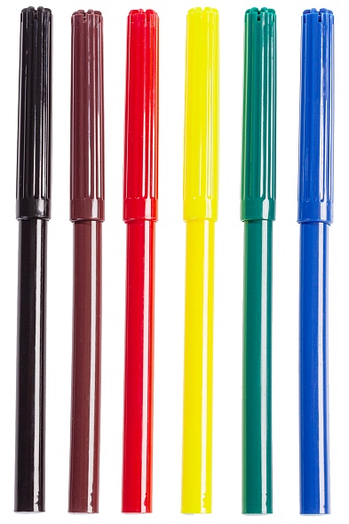 Фломастеры Hatber ECO Дрифт  6цв. к/к