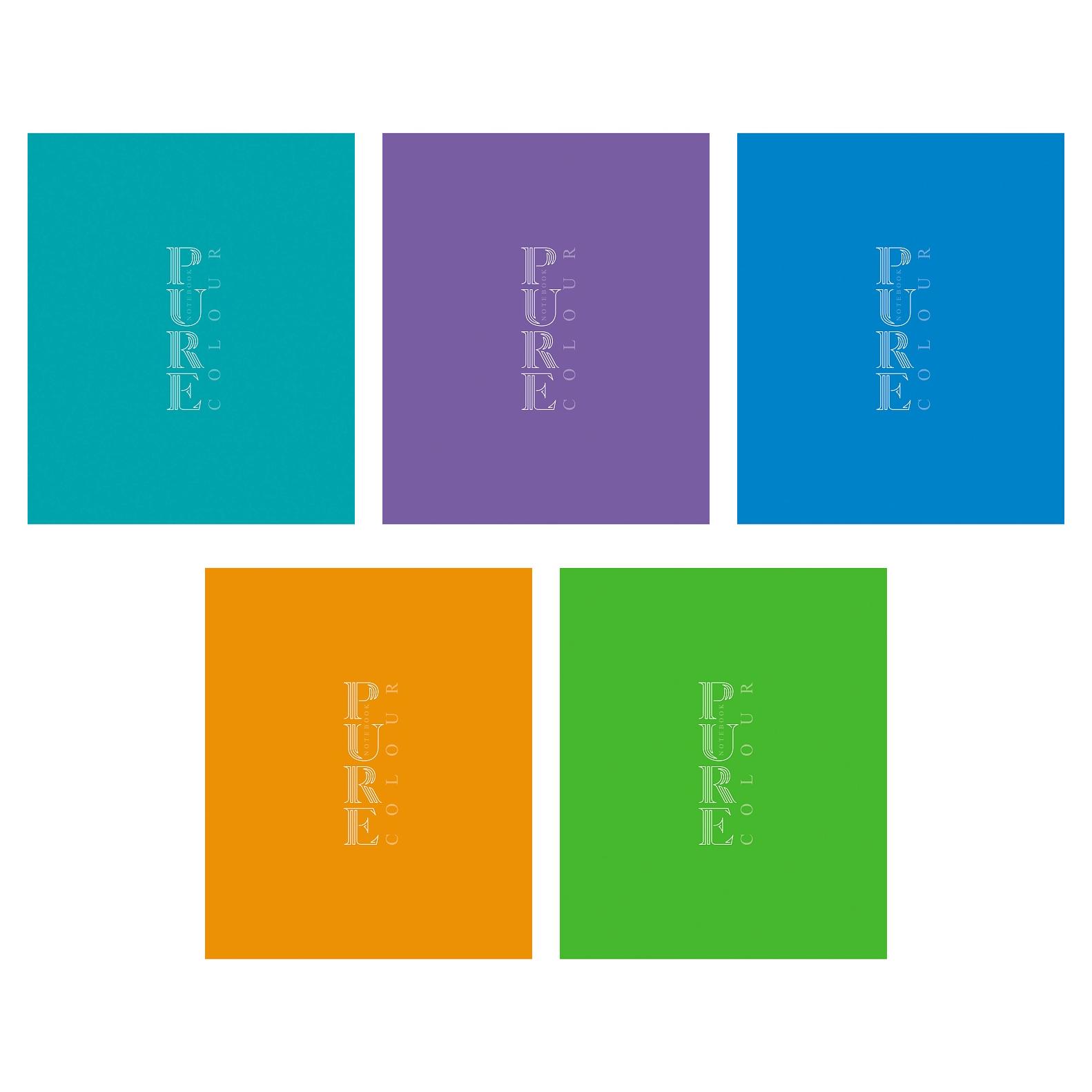 Тетрадь 48 л. клетка Hatber PUREcolour