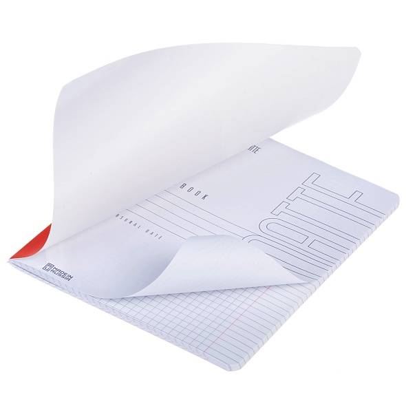 Тетрадь 48 л. клетка Hatber SoloMatte Красный шелк