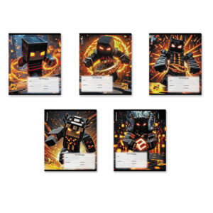 Тетрадь 24 л. клетка Erich Krause Mine Block