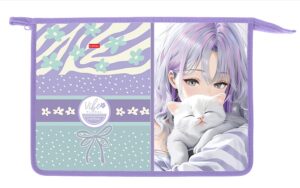 Папка для тетрадей на молнии А4 Hatber Floral Vibe