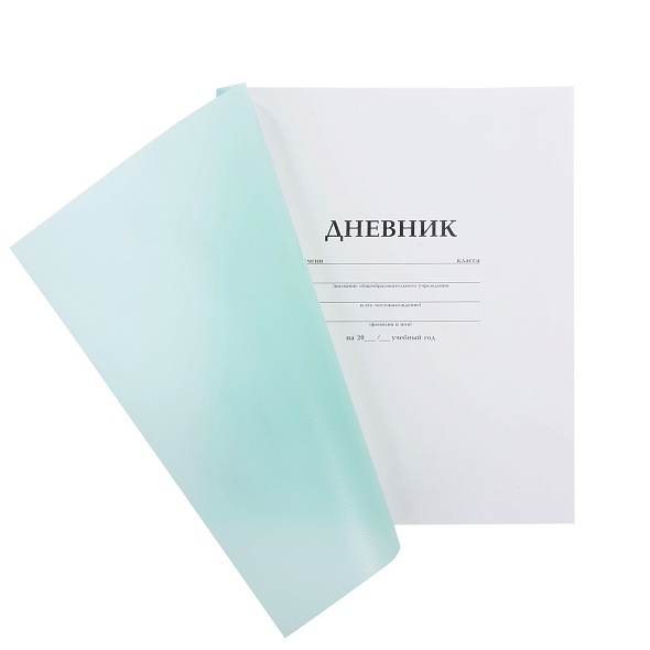 Дневник 1-11кл Hatber Пластиковая обложка Бирюза