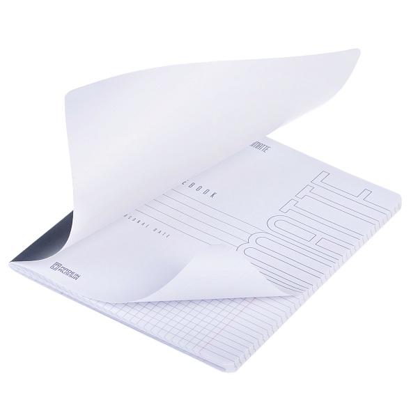 Тетрадь 48 л. клетка Hatber SoloMatte Сапфир