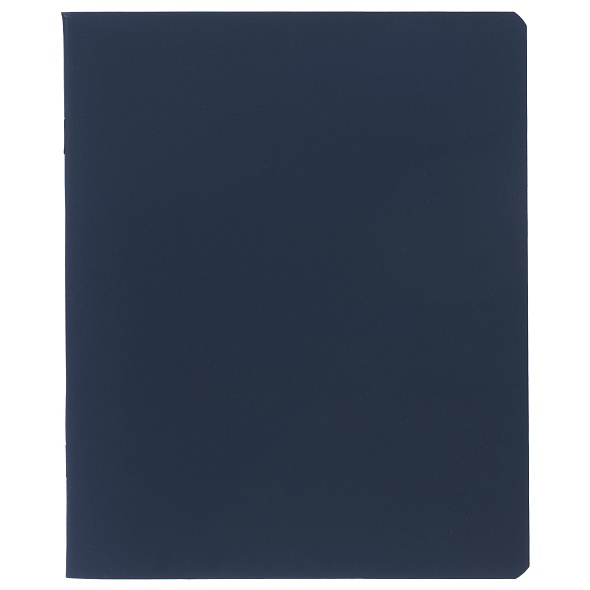 Тетрадь 48 л. клетка Hatber SoloMatte Сапфир