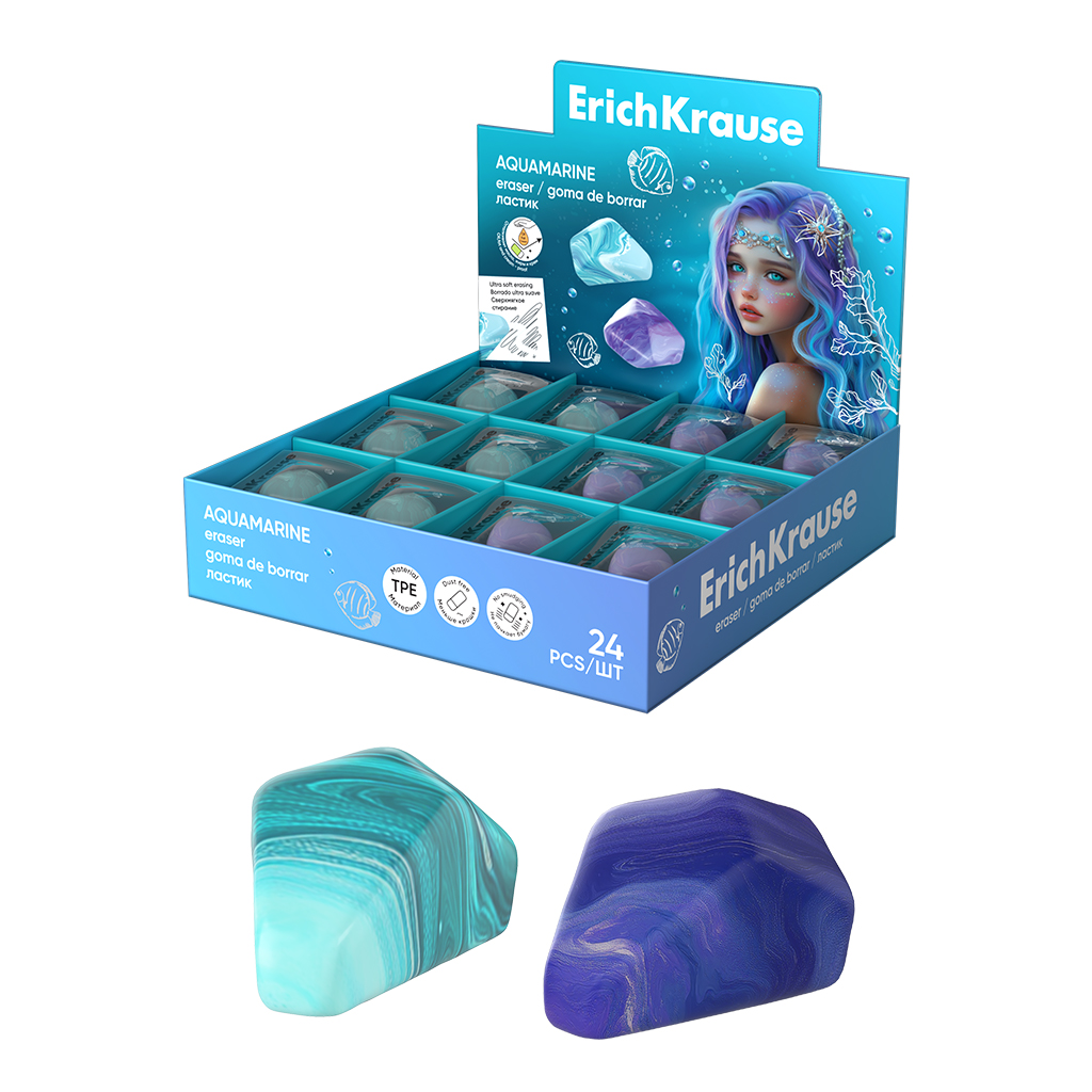 Ластик Erich Krause Aquamarine