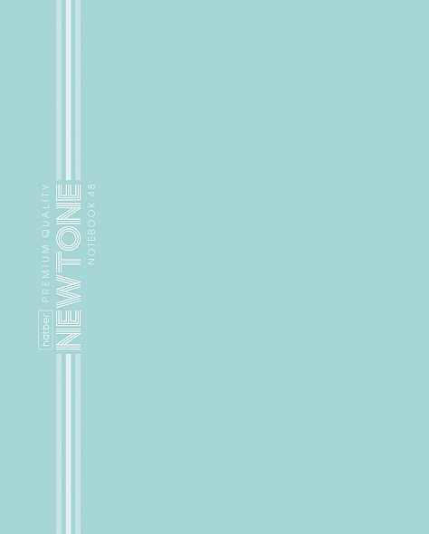 Тетрадь 48 л. клетка Hatber NEWtone PASTEL Зеленый нефрит