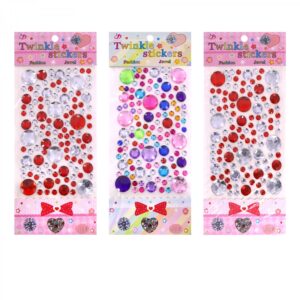 Наклейки из страз Alingar Сияющие круги