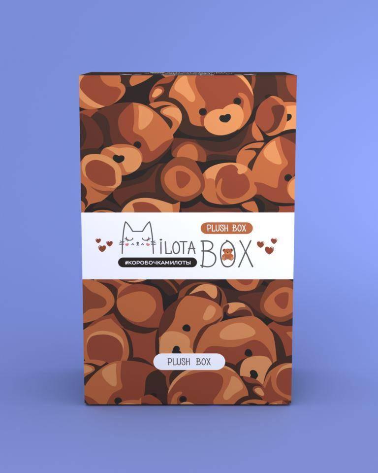 Набор подарочный MilotaBox mini Plush Box