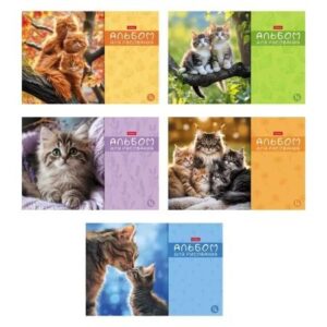 Альбом для рисования 16л. Hatber МяУсы