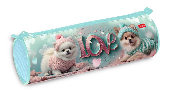 Пенал-Тубус Hatber 210х70мм Пушистое счастье