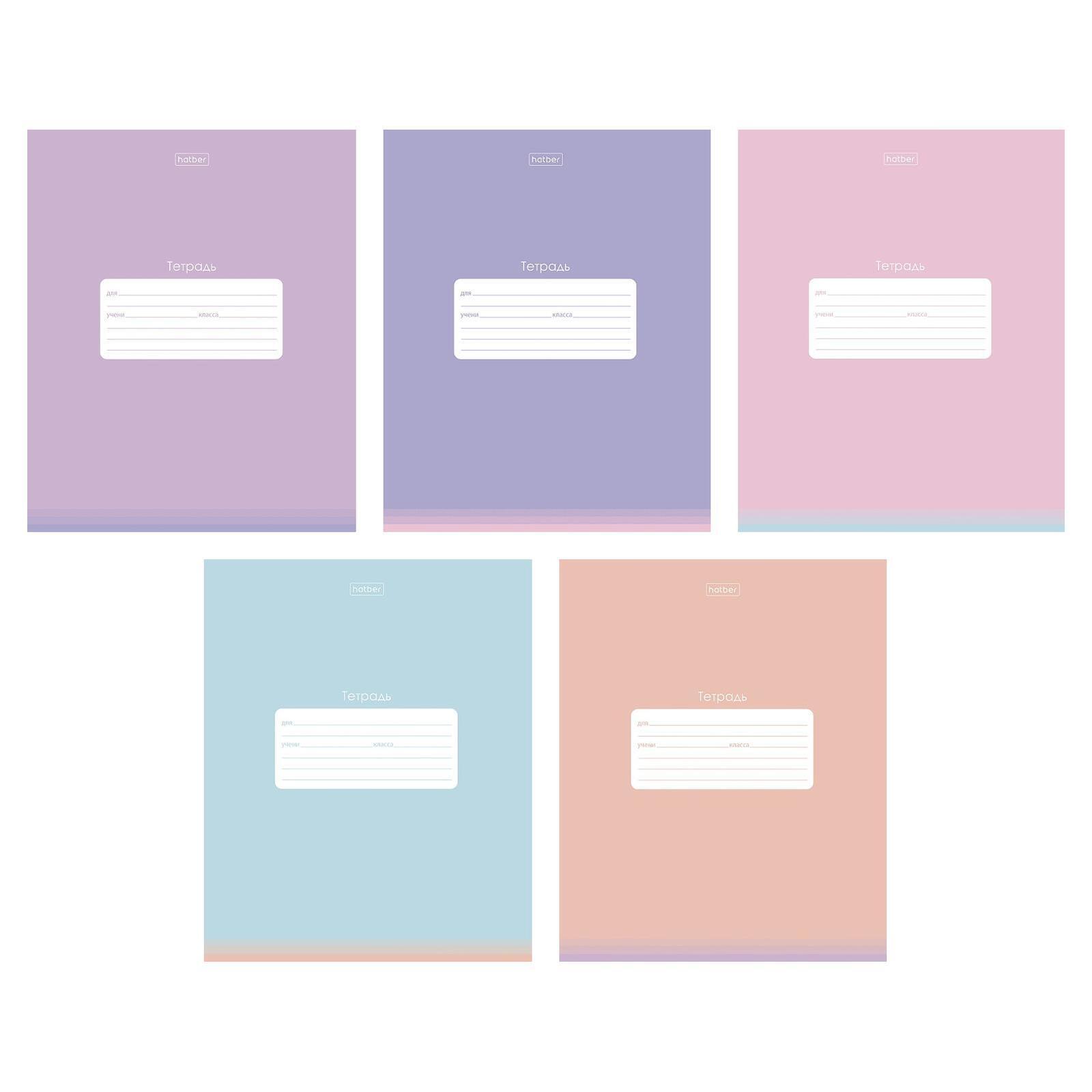 Тетрадь 24 л. клетка Hatber PROстиль Для девочек, пластиковая обложка