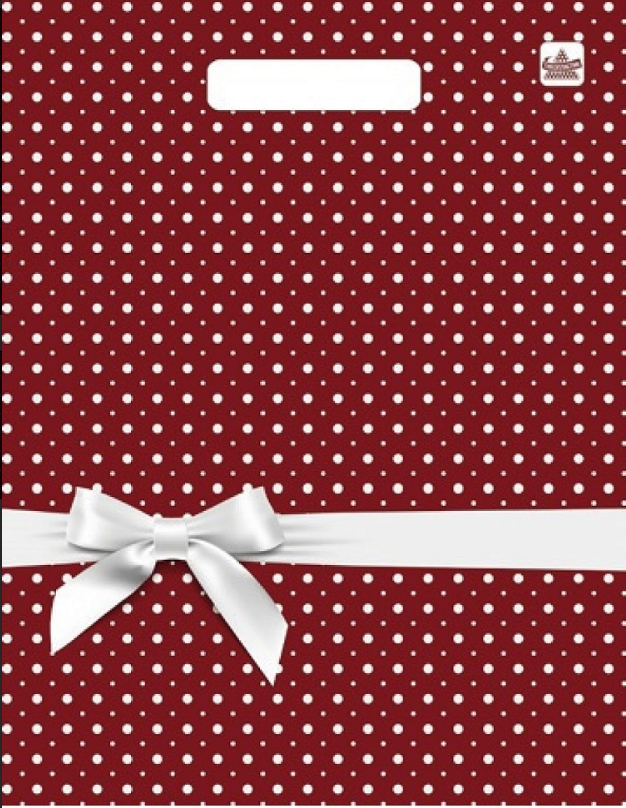 Пакет полиэтиленовый 31х40см MILAND Горох