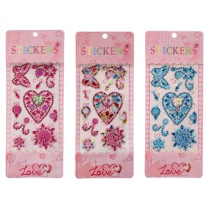 Наклейки из страз Alingar Сердце в сердце