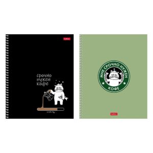 Тетрадь 96л. клетка Hatber Coffee Story