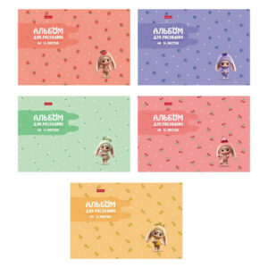 Альбом для рисования 16л. Hatber Berri ФрутоНяшки