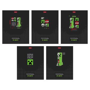 Тетрадь 24 л. клетка Hatber Pixel Boom