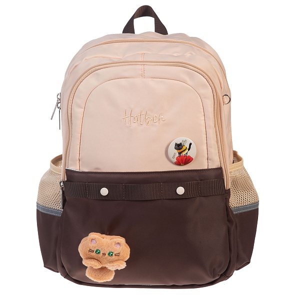 Рюкзак Hatber МОДНАЯ ШКОЛА ЖЖ-МЯУ Мурчалки 41х29см