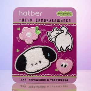 Наклейки декоративные самоклеящиеся (патчи) Милые хвостики