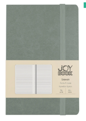 Блокнот 96л. А6 ЭКСМО JOY BOOK Мятное мороженое, искусст.кожа