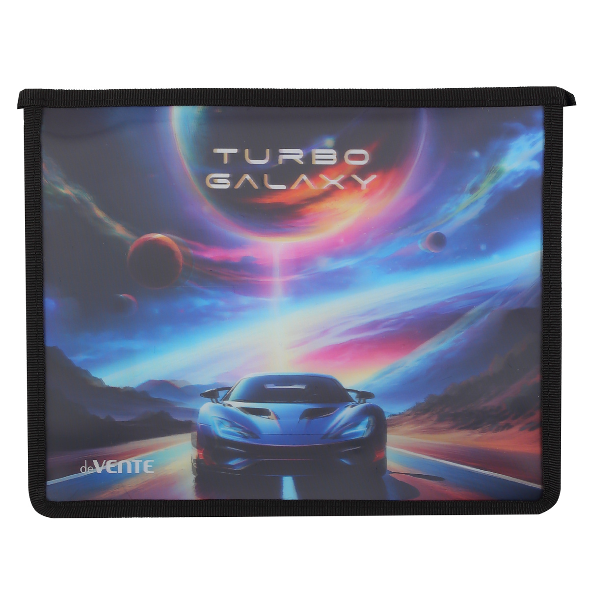 Папка для тетрадей на молнии А5 deVENTE Turbo Galaxy