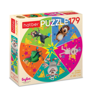 ПАЗЛЫ 179 эл. круглые Буба d300мм*