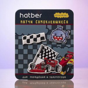 Наклейки декоративные самоклеящиеся (патчи) В мире приключений
