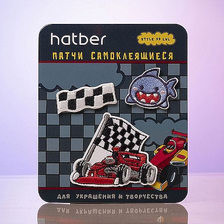 Наклейки декоративные самоклеящиеся (патчи) В мире приключений