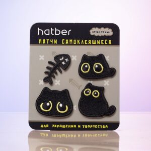 Наклейки декоративные самоклеящиеся (патчи) Кошмарики-