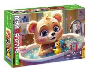 ПАЗЛЫ - MAXI 15 эл. Мишутка 220х330мм