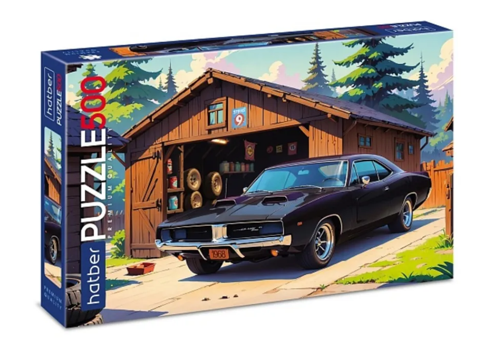 ПАЗЛЫ 500 эл. Премиум Сила и мощь 480х330мм