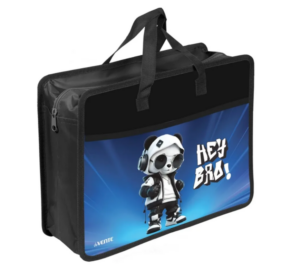 Папка с ручками deVENTE А4 Hey Bro, с расширением 10см