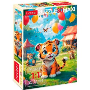 ПАЗЛЫ - MAXI 30 эл. Праздник на полянке 210х290мм