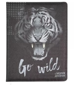 Дневник 1-11кл 7БЦ deVENTE Wild Tiger, искусственная кожа