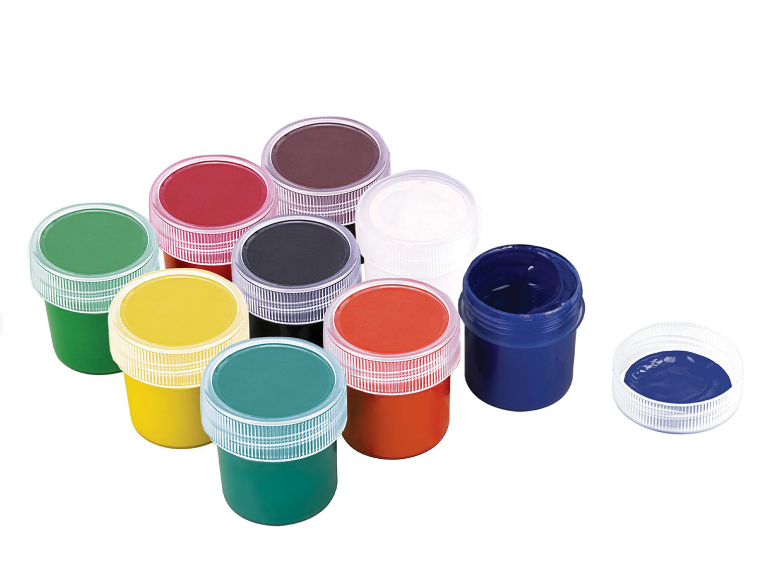 Гуашь  9 цв. BRAUBERG Магия цвета, по 20мл