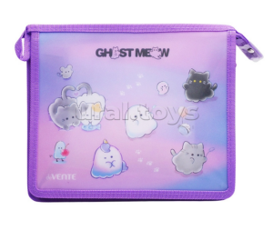 Папка для тетрадей на молнии А5 deVENTE Ghost Meow