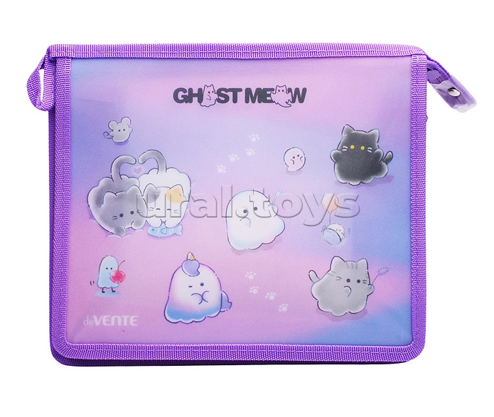 Папка для тетрадей на молнии А5 deVENTE Ghost Meow